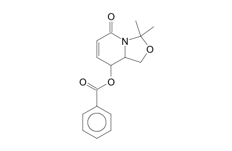 1-Aza-8-oxabicyclo[4.3.0]non-3-en-2-one, 5-(benzoyloxy)-9,9-dimethyl-