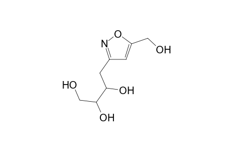 3-[2'-Deoxy-D-ribo-tetritol-1'-yl]-5-(hydroxymethyl)-2-isoxazole
