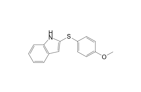 2-[(4-Methoxyphenyl)sulfanyl]-1H-indole