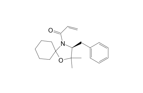 (S)-3-Acryloyl-4-benzyl-5,5-dimethyl-2,2-pentamethyleneoxazolidine