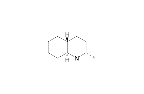 (2S,4aR,8aS)-2-methyl-1,2,3,4,4a,5,6,7,8,8a-decahydroquinoline