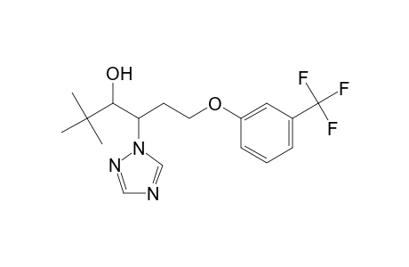 1H-1,2,4-Triazole-1-ethanol, alpha-(1,1-dimethylethyl)-beta-[2-[3-(trifluoromethyl)phenoxy]ethyl]-