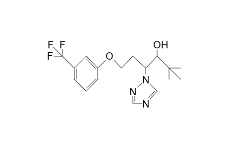 1H-1,2,4-Triazole-1-ethanol, alpha-(1,1-dimethylethyl)-beta-[2-[3-(trifluoromethyl)phenoxy]ethyl]-