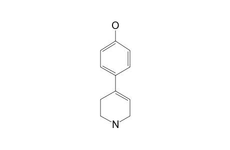 1,2,3,6-Tetrahydropyridine, 4-[4-hydroxyphenyl]-