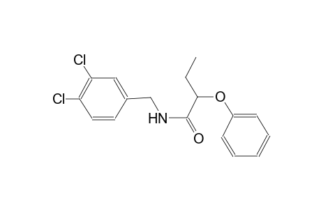 N-(3,4-dichlorobenzyl)-2-phenoxybutanamide