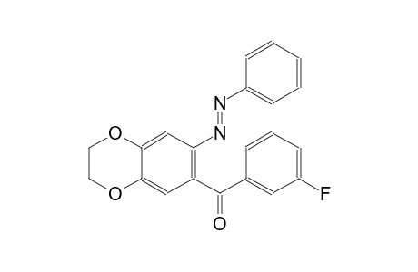 methanone, [2,3-dihydro-7-[(E)-phenylazo]-1,4-benzodioxin-6-yl](3-fluorophenyl)-