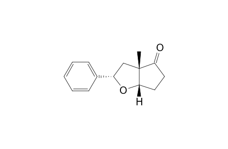 4H-Cyclopenta[b]furan-4-one, hexahydro-3a-methyl-2-phenyl-, (2.alpha.,3a.beta.,6a.beta.)-(.+-.)-