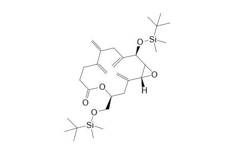 (1R,4S,13R)-13-[(t-Butyl)dimethylsilyloxy]-4-{[(t-butyl)dimethylsilyloxy]methyl}-2,9,10,12-tetramethylene-5,15-dioxabicyclo[12.1.0]pentadecan-6-one