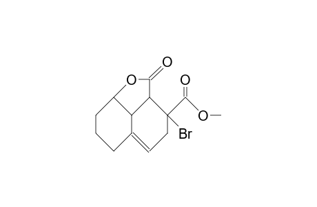 (2Ars, 3sr,8ars,8bsr)-3-bromo-2a,3,4,6,7,8,8a,8b-octahydro-2-oxo-1-oxa-acenaphthene-3-carboxylic acid, methyl ester