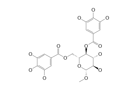METHYL-4,6-DI-O-GALLOYL-ALPHA-D-GLUCOPYRANOSIDE