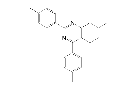 5-ethyl-4-propyl-2,6-dip-tolylpyrimidine