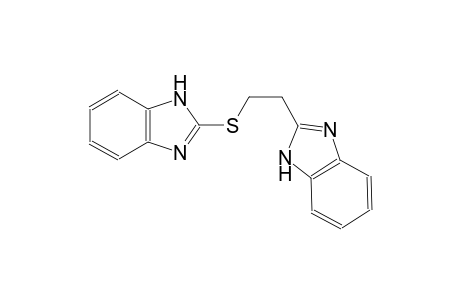 1H-benzimidazole, 2-[[2-(1H-benzimidazol-2-yl)ethyl]thio]-