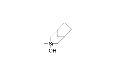endo-3-Methyl-exo-3-hydroxy-3-sila-bicyclo(3.2.1)octane