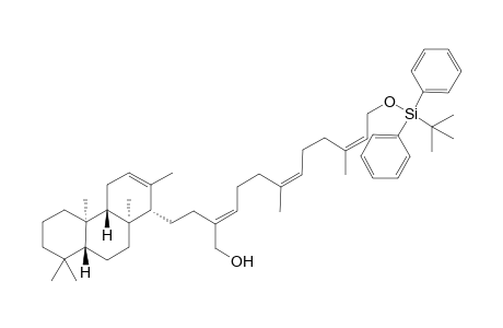 (2'E,6'Z,10'Z)-[1'-(Isocopal-12-en-15-yl)-12'-[(t-butyldiphenylsilyl)oxy]-6',10'-dimethyldodeca-2',6',10'-trien-2'-yl]methanol