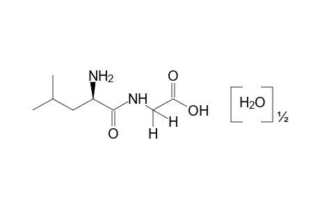 N-D-leucylglycine, hemihydrate