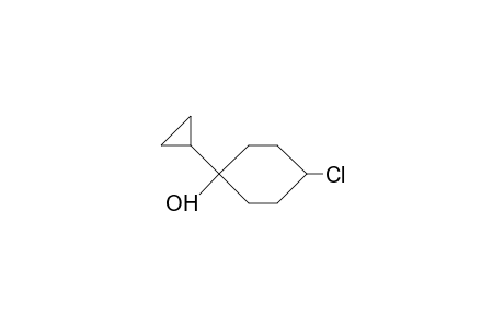 4-Chloro-1-cyclopropyl-1-cyclohexanol isomer 1
