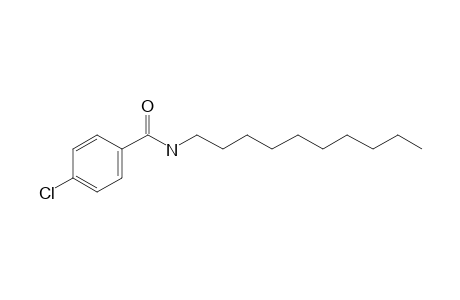 4-Chlorobenzamide, N-decyl-