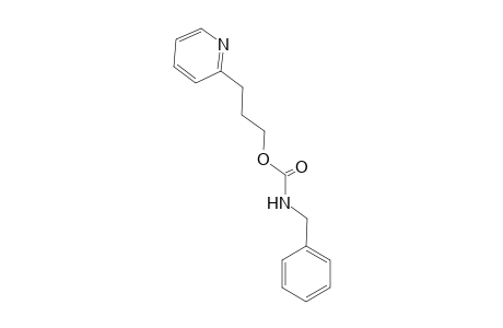 3-(2-pyridyl)propyl N-benzylcarbamate