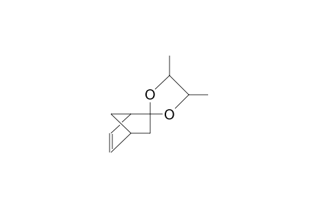 (1R)-Bicyclo(2.2.1)hept-5-en-2-one 2R,3R-butanediol acetal
