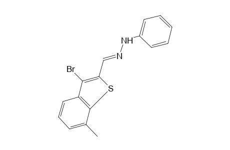 3-BROMO-7-METHYLBENZO[b]THIOPHENE-2-CARBOXALDEHYDE, PHENYLHYDRAZONE