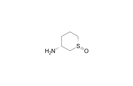 2H-Thiopyran-3-amine, tetrahydro-, 1-oxide, cis-