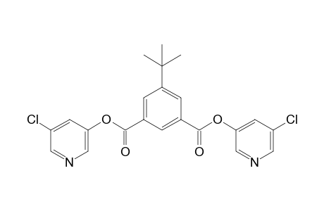 5-tert-butylisophthalic acid, bis(5-chloro-3-pyridyl) ester