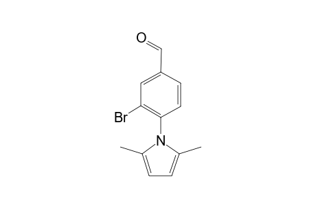 3-Bromo-4-(2,5-dimethyl-1H-pyrrol-1-yl)benzaldehyde