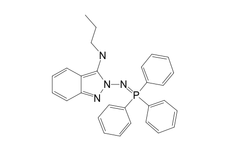 3-(PROPYLAMINO)-2-[(TRIPHENYLPHOSPHORANYLIDENE)-2-AMINO]-2H-INDAZOLE