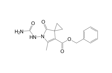 Benzyl 5-[(aminocarbonyl)amino]-6-methyl-4-oxo-5-azaspiro[2,4]hept-6-ene-7-carboxylate
