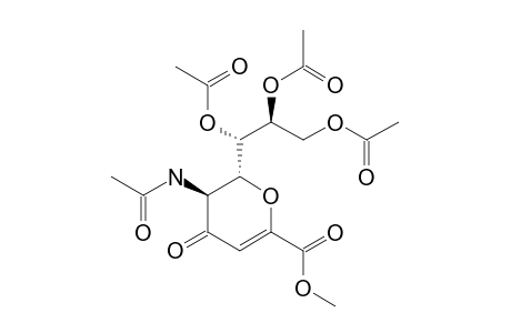 METHYL-5-ACETAMIDO-7,8,9-TRI-O-ACETYL-2,6-ANHYDRO-3,5-DIDEOXY-D-MANNO-NON-2-EN-4-ULOSONATE