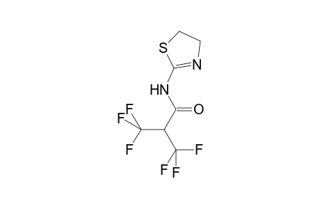 Propanamide, 3,3,3-trifluoro-2-trifluoromethyl-N-(2-thiazolin-2-yl)-