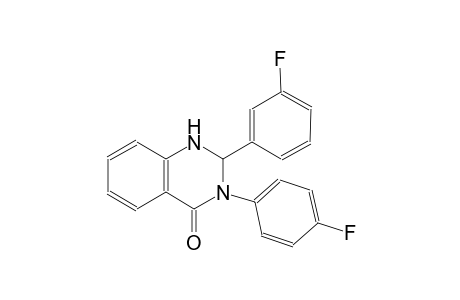 2-(3-fluorophenyl)-3-(4-fluorophenyl)-2,3-dihydro-4(1H)-quinazolinone