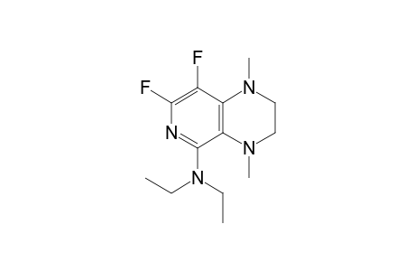 N,N-Diethyl-7,8-difluoro-1,4-dimethyl-1,2,3,4-tetrahydropyrido[3,4-b]pyrazin-5-amine