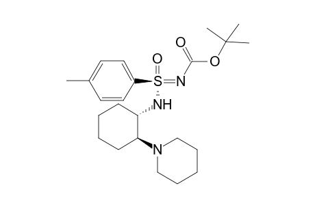 (S)-N-tert-Butyloxycarbonyl-4-toluenesulfonimid-N'-[(1S,2S)-2-piperidin-1-yl-cyclohexyl]amide