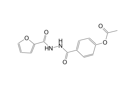 benzoic acid, 4-(acetyloxy)-, 2-(2-furanylcarbonyl)hydrazide