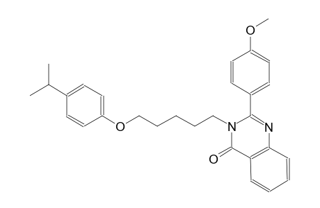 3-[5-(4-isopropylphenoxy)pentyl]-2-(4-methoxyphenyl)-4(3H)-quinazolinone