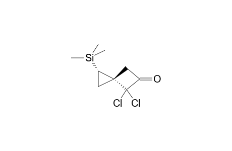 (1R*,3S*)-4,4-DICHLORO-1-TRIMETHYLSILYLSPIRO[2.1]HEXAN-5-ONE
