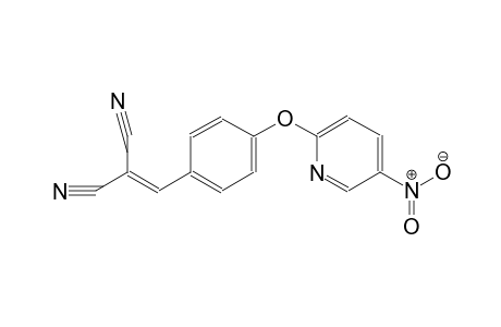 2-{4-[(5-nitro-2-pyridinyl)oxy]benzylidene}malononitrile