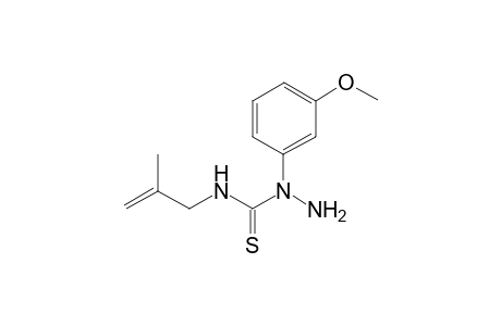 1-(3-Methoxyphenyl)-N-(2-methylallyl)hydrazinecarbothioamide