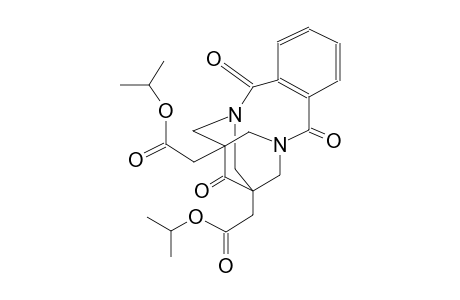 diisopropyl 2,2'-(1,5,9-trioxo-3,4,5,6,7,9-hexahydro-1H-2,6:4,8-dimethanobenzo[c][1,6]diazacycloundecine-4,6-diyl)diacetate