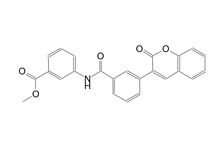 methyl 3-{[3-(2-oxo-2H-chromen-3-yl)benzoyl]amino}benzoate