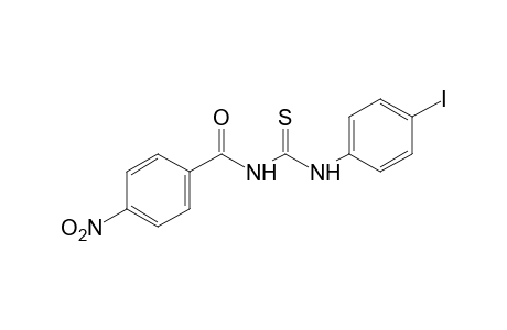 1-(p-iodophenyl)-3-(p-nitrobenzoyl)-2-thiourea
