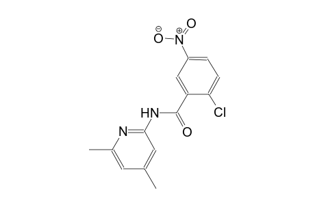 2-chloro-N-(4,6-dimethyl-2-pyridinyl)-5-nitrobenzamide