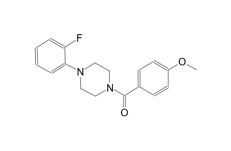 1-(2-fluorophenyl)-4-(4-methoxybenzoyl)piperazine