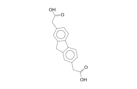 2-[7-(carboxymethyl)-9H-fluoren-2-yl]acetic acid