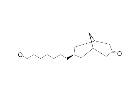 EXO-7-(1'-HYDROXYHEPT-7'-YL)-BICYCLO-[3.3.1]-NONAN-3-ONE;N=7