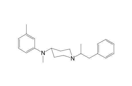 N-Methyl-N-3-methylphenyl-1-(1-phenylpropan-2-yl)piperidin-4-amine
