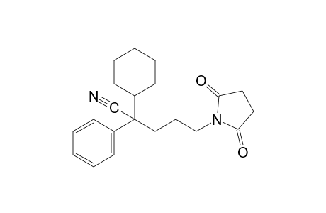 N-(4-cyano-4-cyclohexyl-4-phenylbutyl)succinimide