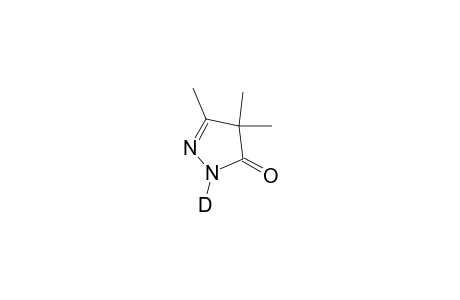 3,4,4-Trimethyl-5-pyrazolone-1-D1