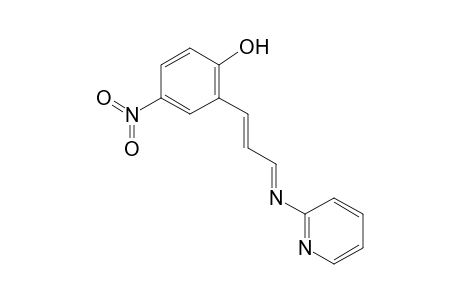 Phenol, 4-nitro-2-[3-(2-pyridylimino)prop-1-enyl]-